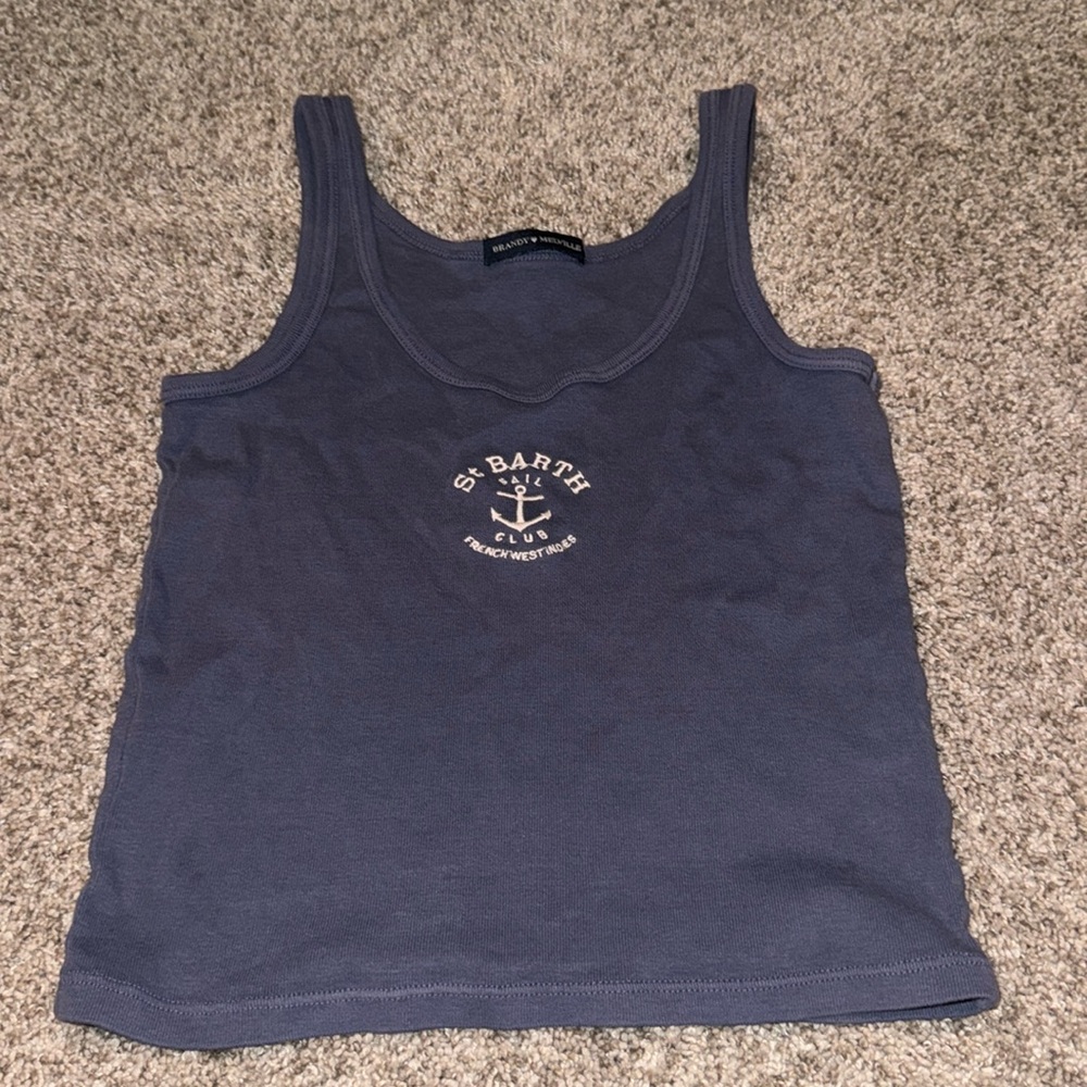 Brandy Melville blue tank top